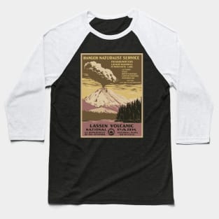 Lassen Volcanic National Park Baseball T-Shirt